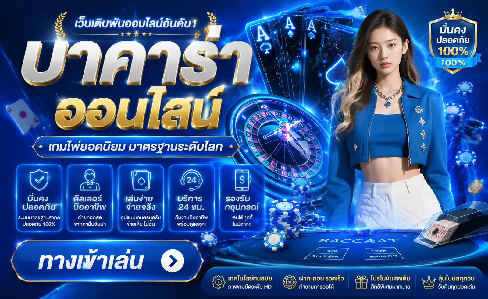 คาสิโนสดออนไลน์ บาคาร่าถ่ายทอดสดบน ztarlot